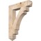 Ekena Millwork Merced Arts & Crafts Smooth Bracket, Douglas Fir, 5 1/2"W x 30"D x 38"H BKT06X30X38MRC03SDF - alternate 1
